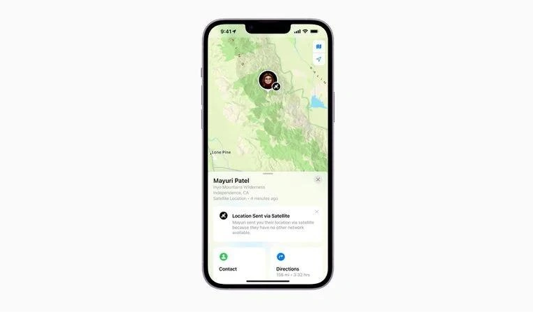 凤翔苹果14维修分享iPhone14系列中 FindMy功能通过卫星分享位置方法教程 