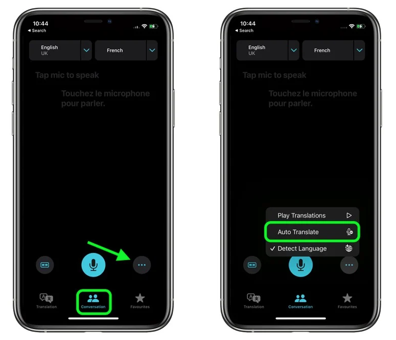 凤翔苹果手机维修分享iOS 15 “翻译” App 新改进 